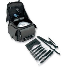  Back Seat / Sissy Bar Bag studded design, Motorcycle Accessories