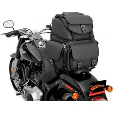  Back Seat / Sissy Bar Bag plain design, Motorcycle Accessories