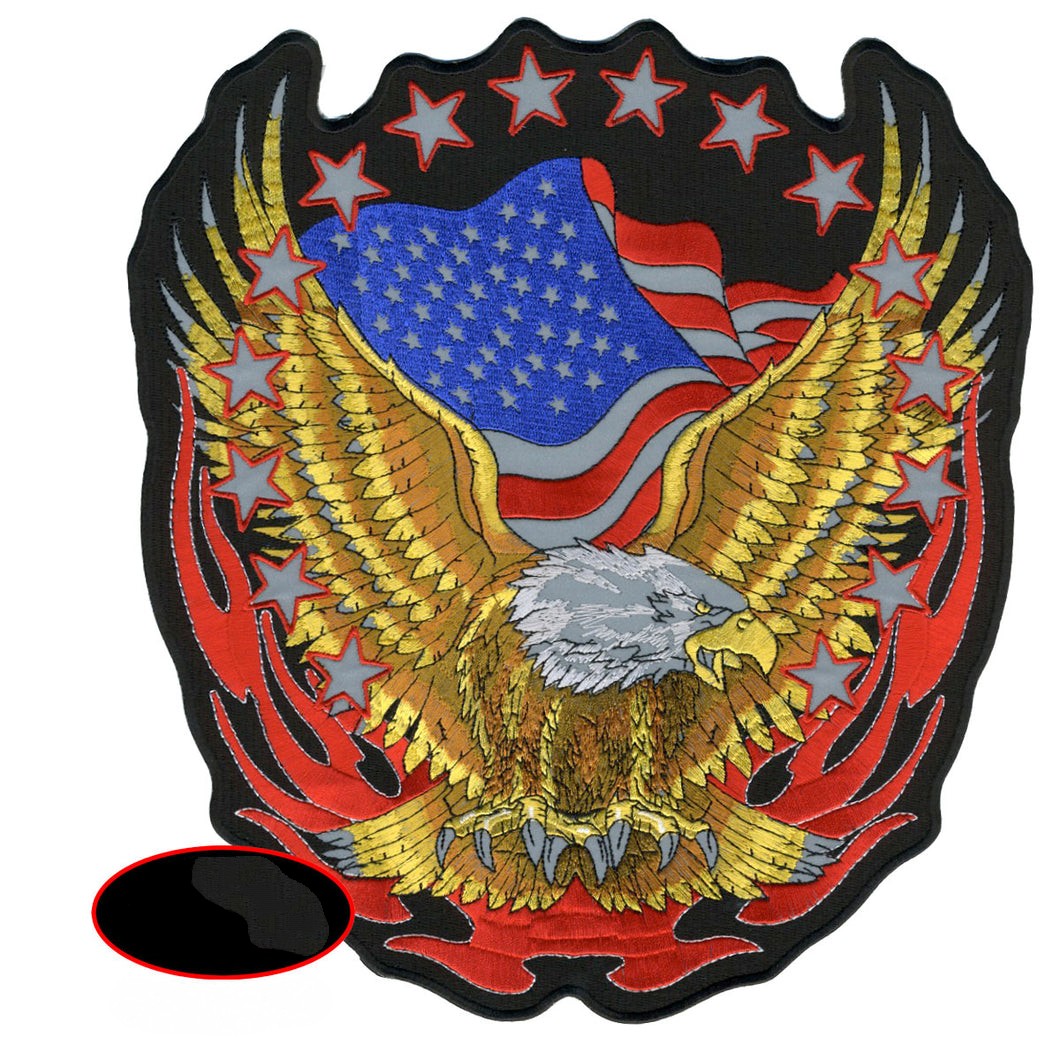 American Eagle & Flag Sew 
