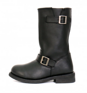 11" Tall Round Toe Engineer Boot BTM1002