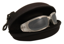 BREND_2 Indistructible Bi Focal Clear Lens Rider Glasses with Clam shell case