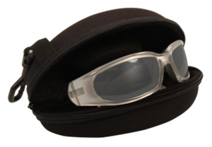 Indestructible Bi-Focal Rider Sunglasses with Hard Clam shell case