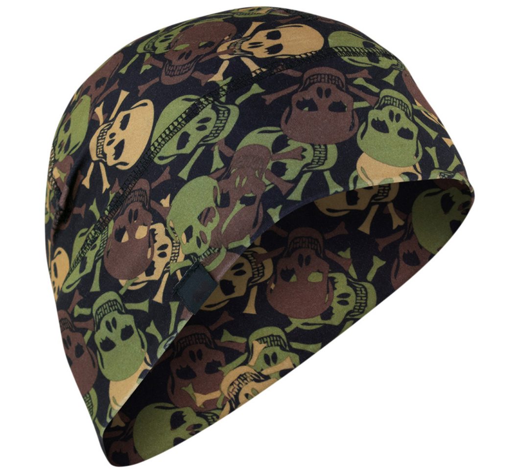 All Over Camo Skulls Beanie