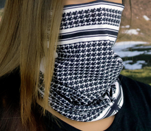 Fleece Lined "Motley" Tube Shemagh Old School Design