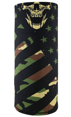 Headwear Patriot Skull  Camo 