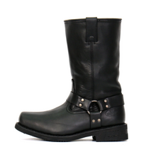 11"  Harness Boots with Square Toe by Hot Leathers BTM1016