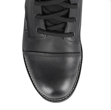 MERTON Waterproof Black Biker Boots