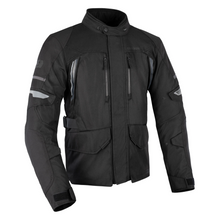 Waterproof Black Biker Jacket with Elbow & Shoulder Armour