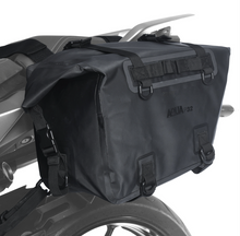 Aqua Waterproof Black Pannier Saddlebags P32