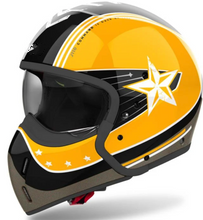 J110 Gloss Command Yellow Full / Open Face Helmet