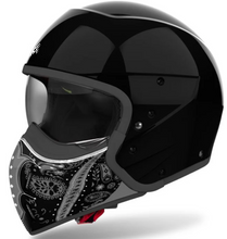 J110 Paisley Gloss Black Full / Open Face Helmet