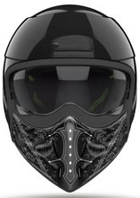 J110 Paisley Gloss Black Full / Open Face Helmet