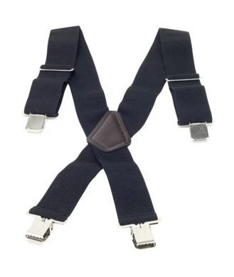 Black Biker Braces
