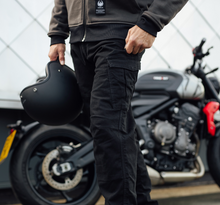 II D3O Black Cargo Jeans