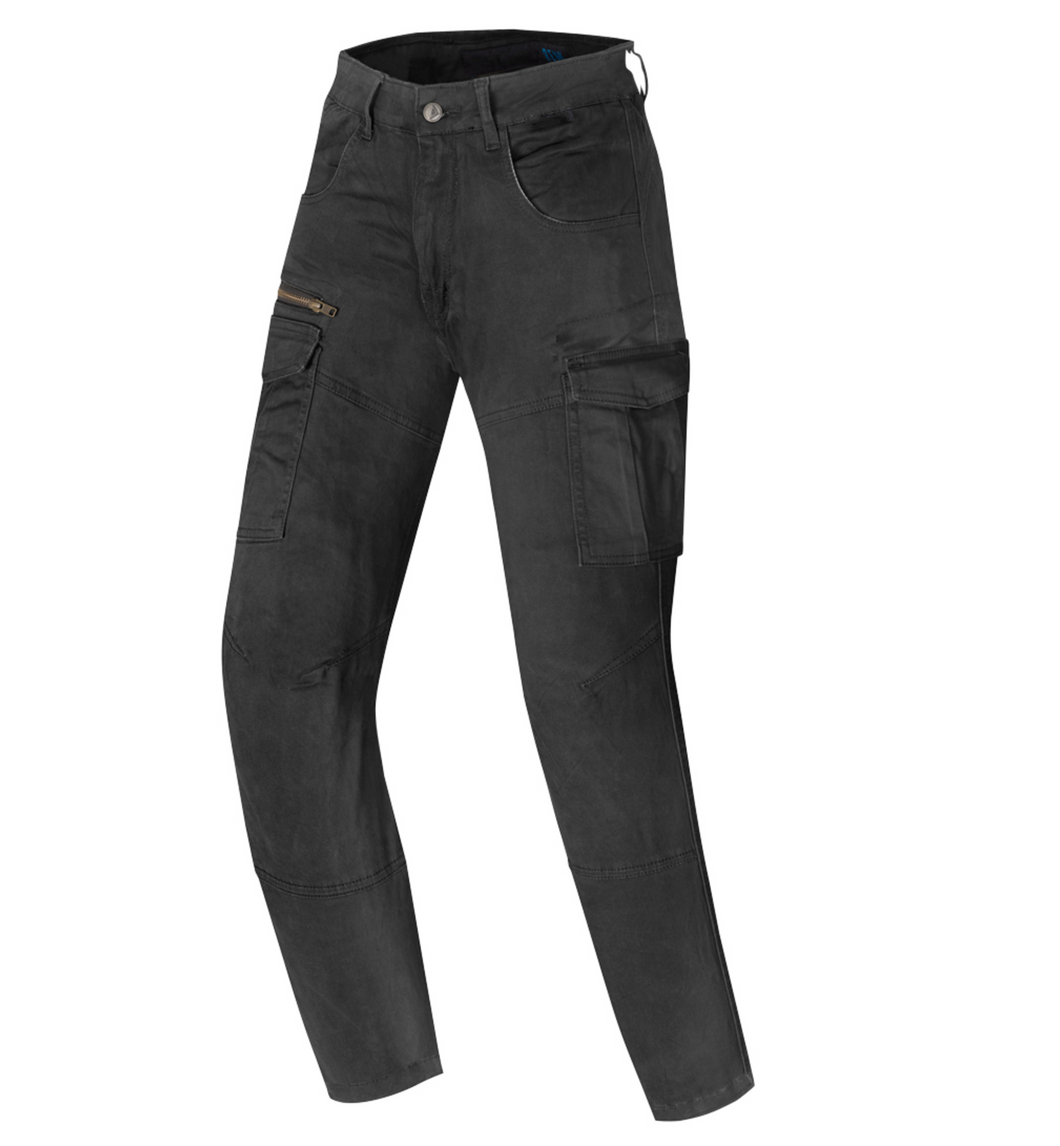 II D3O Black Cargo Jeans