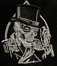  Top Hat & Skull Embroidered Trucker Cap